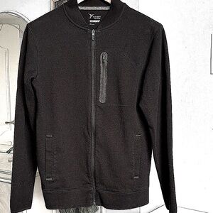 Old Navy Men's Black Zip-Up Sweater